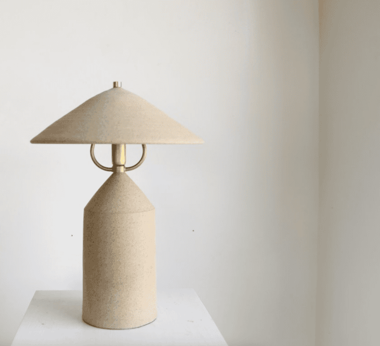 Revel - Speckled Clay Table Lamp — 2